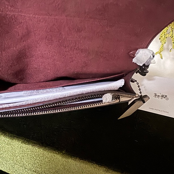 Coach Snake Print and Gray Crossbody Bag / NWT - Picture 9 of 10